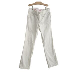 0 Lilly Pulitzer Maine fit white corduroy pants